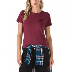 Vans girl gang tshirt!